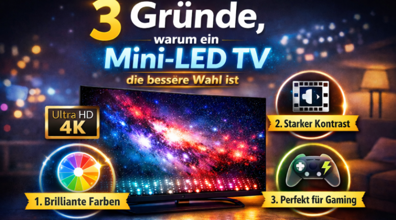Mini-LED TV: 3 Gründe für die bessere Wahl