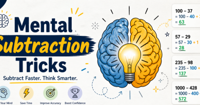8. Kopfrechnen: Subtraktion wie ein Profi 🧠